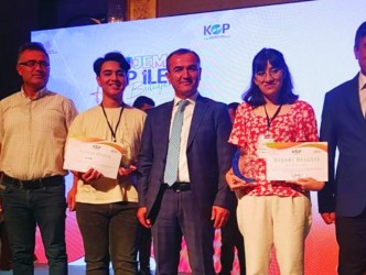 “Projem KOP İle Hayat Buluyor” Proje Yarışmasında Kaman Borsa İstanbul Fen Lisesine iki ödül