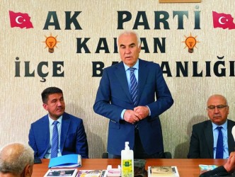 Ak Parti Ankara 3.Bölge Milletvekili Nevzat Ceylan Kaman’da Geldi
