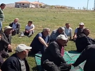 Savcılı Ebeyit Köyünde Yağmur Duasına Çıkıldı