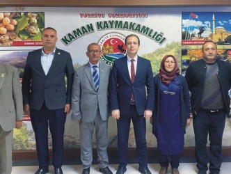 Muhtarlardan Kaymakam Tok’a Nezaket Ziyareti